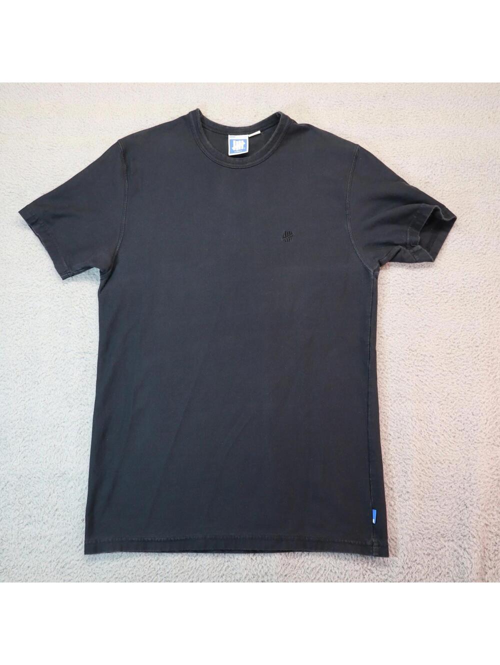 Undefeated Men XS Crew Black Premium UNDFTD 100% cotton